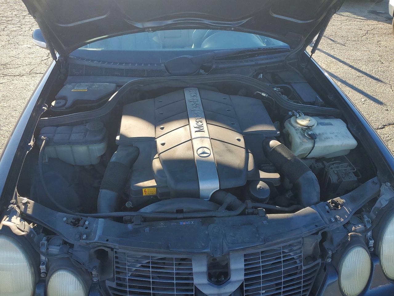 2002 Mercedes-benz Clk 430 Black vin: WDBLJ70G72T123214