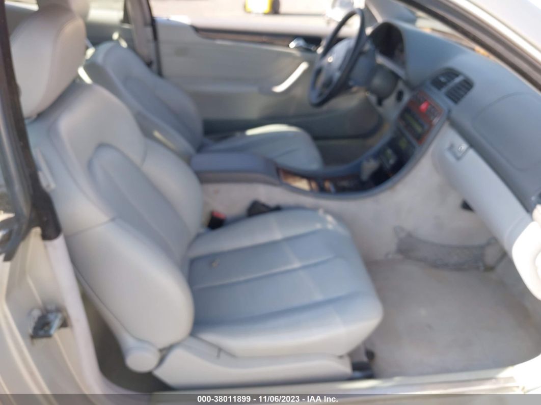 1999 Mercedes-benz Clk 430 Silver vin: WDBLJ70G7XF062419