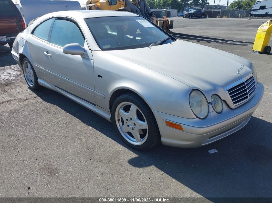 1999 Mercedes-benz Clk 430 Silver vin: WDBLJ70G7XF062419