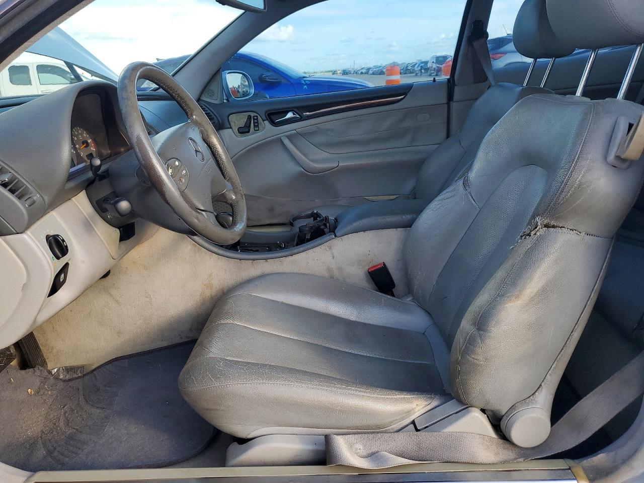2002 Mercedes-benz Clk 430 Серебряный vin: WDBLJ70G82F193190