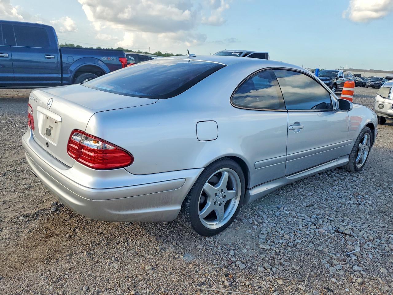 2002 Mercedes-benz Clk 430 Серебряный vin: WDBLJ70G82F193190