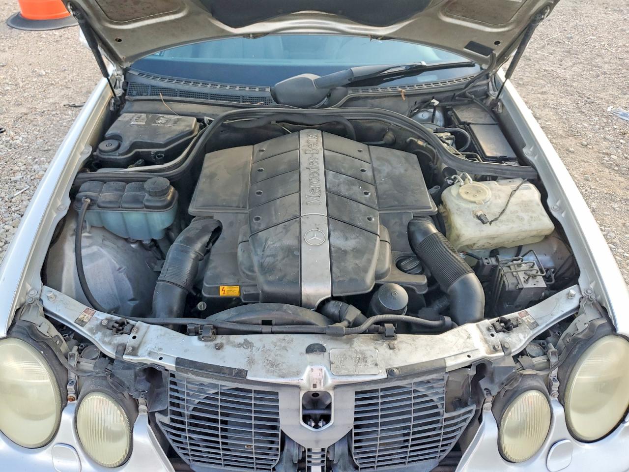 2002 Mercedes-benz Clk 430 Серебряный vin: WDBLJ70G82F193190