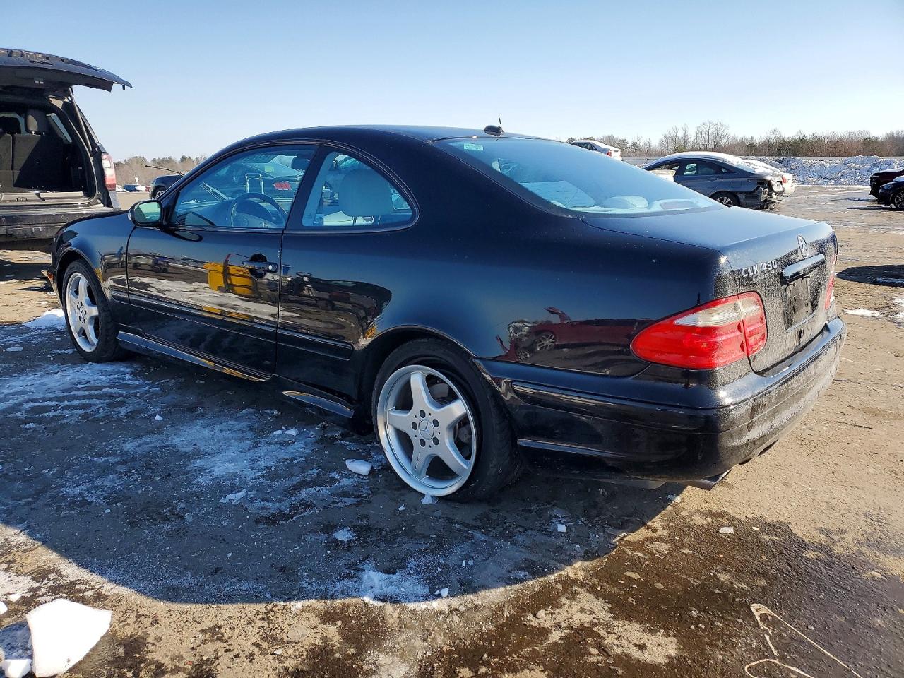 2002 Mercedes-benz Clk 430 Black vin: WDBLJ70G82T120757