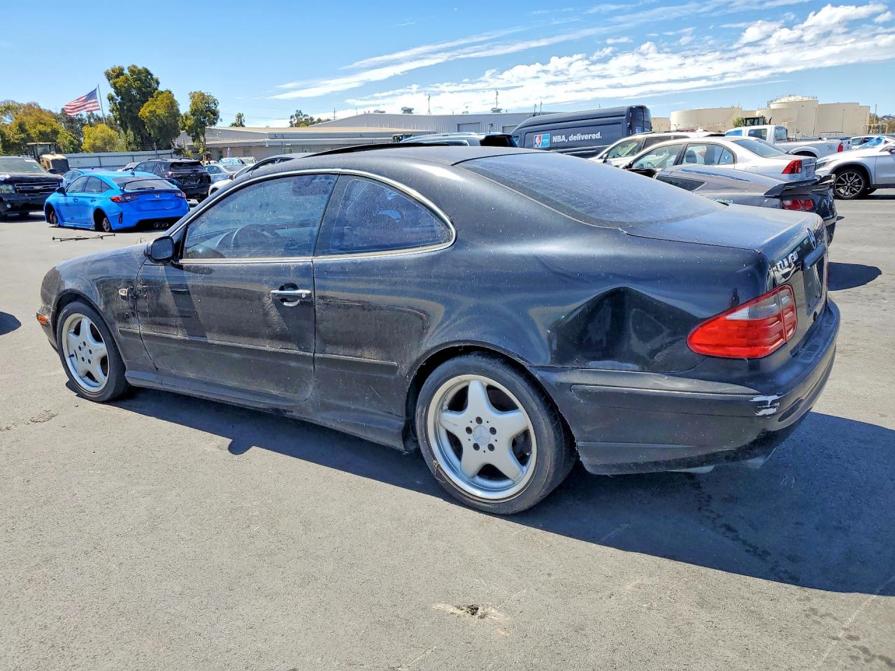 1999 Mercedes-benz Clk 430 Черный vin: WDBLJ70G8XF089371