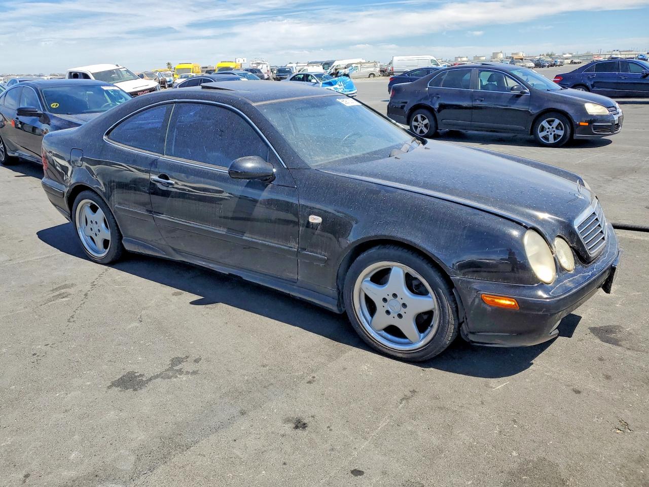 1999 Mercedes-benz Clk 430 Черный vin: WDBLJ70G8XF089371
