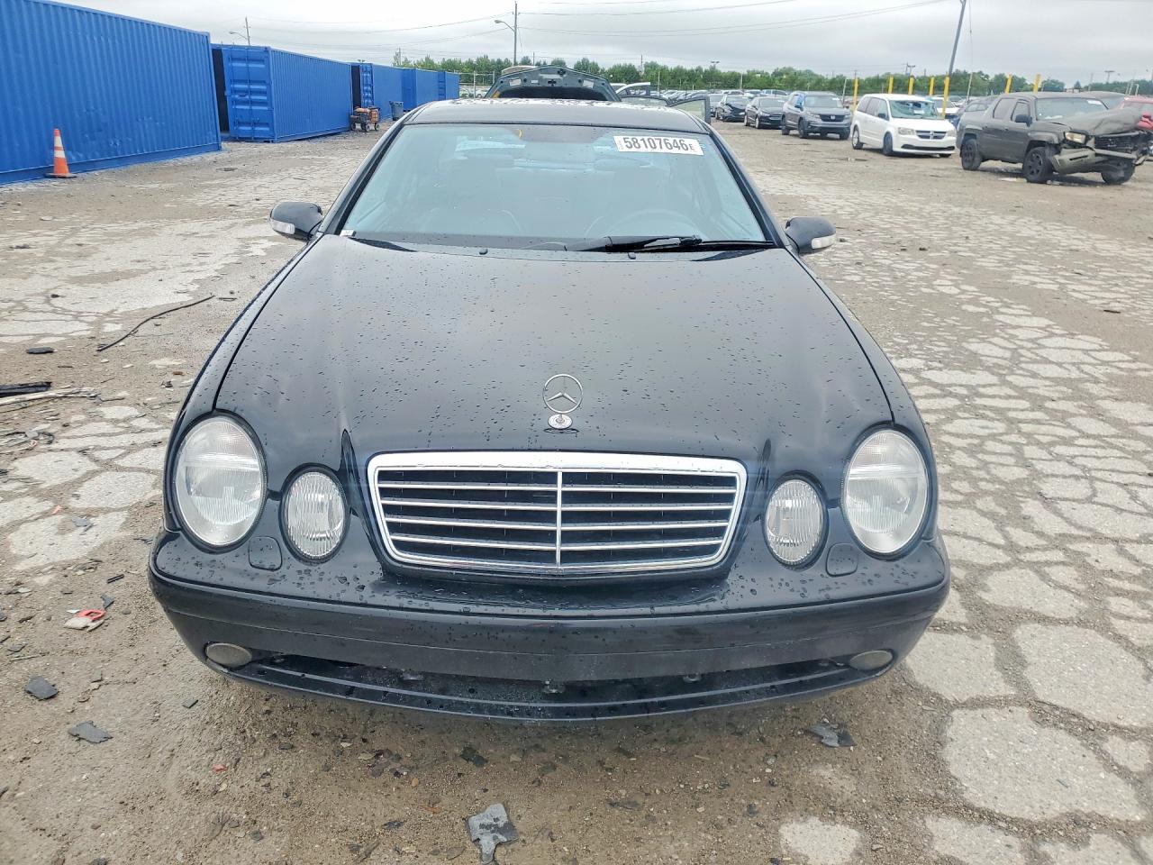 2000 Mercedes-benz Clk 430 Black vin: WDBLJ70G8YF116358