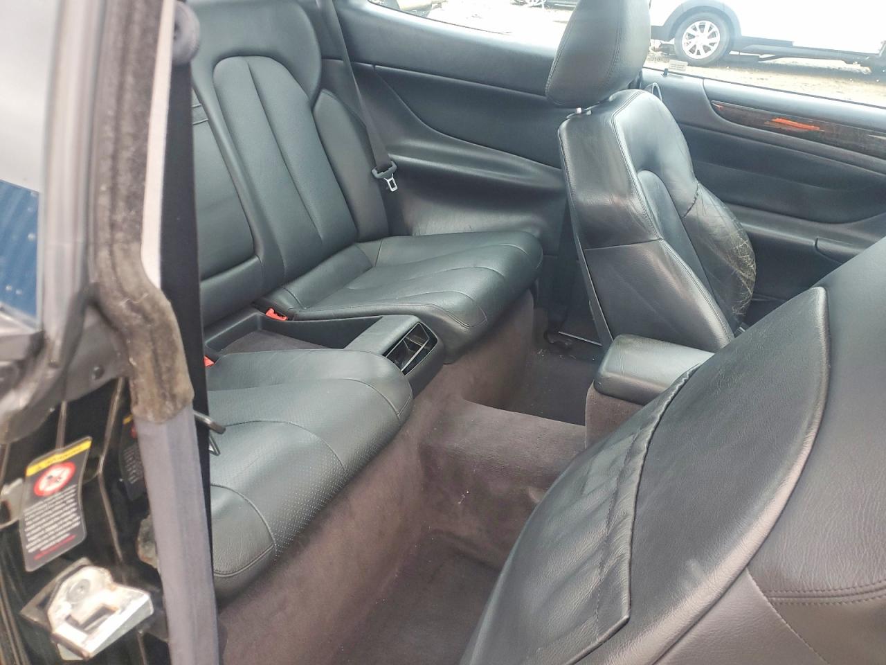 2000 Mercedes-benz Clk 430 Black vin: WDBLJ70G8YF116358