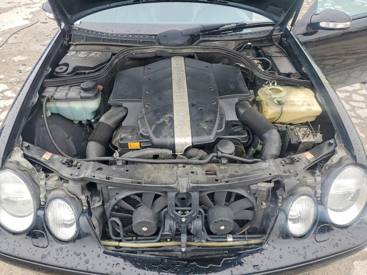 2000 Mercedes-benz Clk 430 Black vin: WDBLJ70G8YF116358