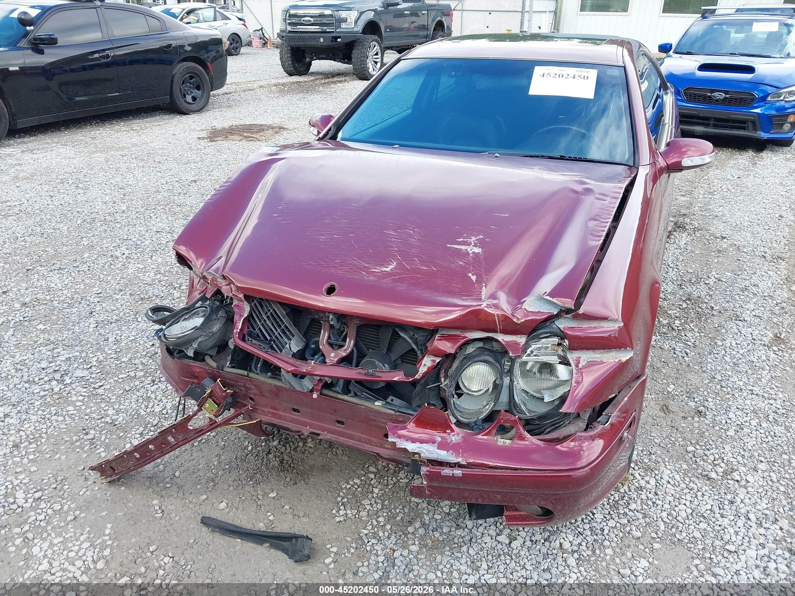 2000 Mercedes-benz Clk 430   Maroon vin: WDBLJ70G9YF137087