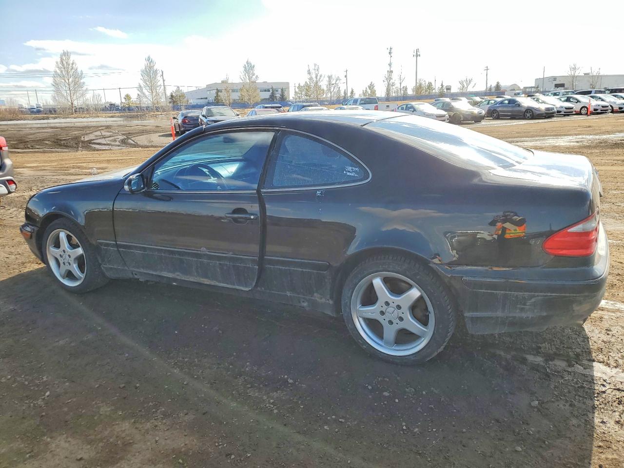 2002 Mercedes-benz Clk 430 Black vin: WDBLJ70GX2T105404