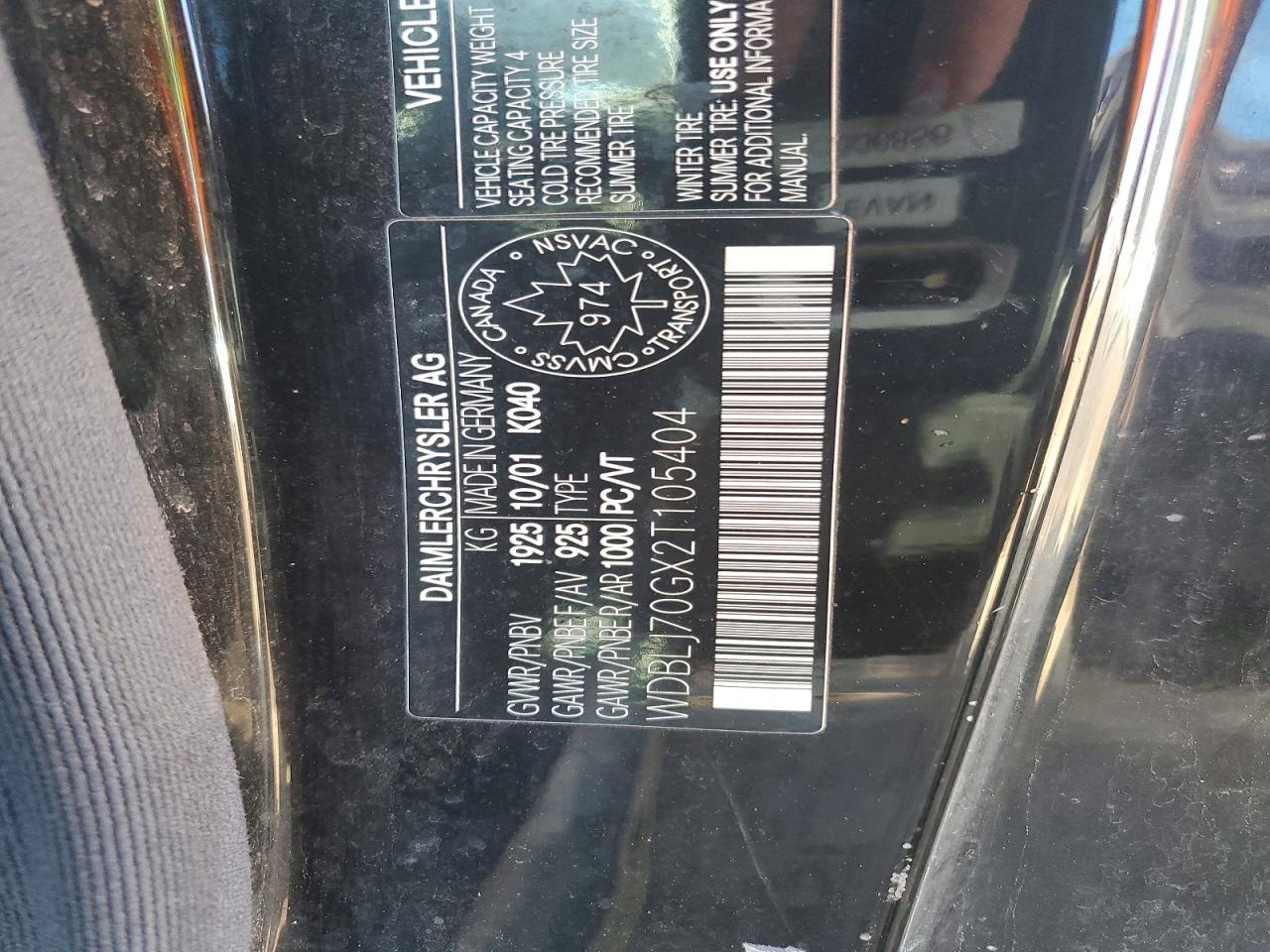 2002 Mercedes-benz Clk 430 Black vin: WDBLJ70GX2T105404