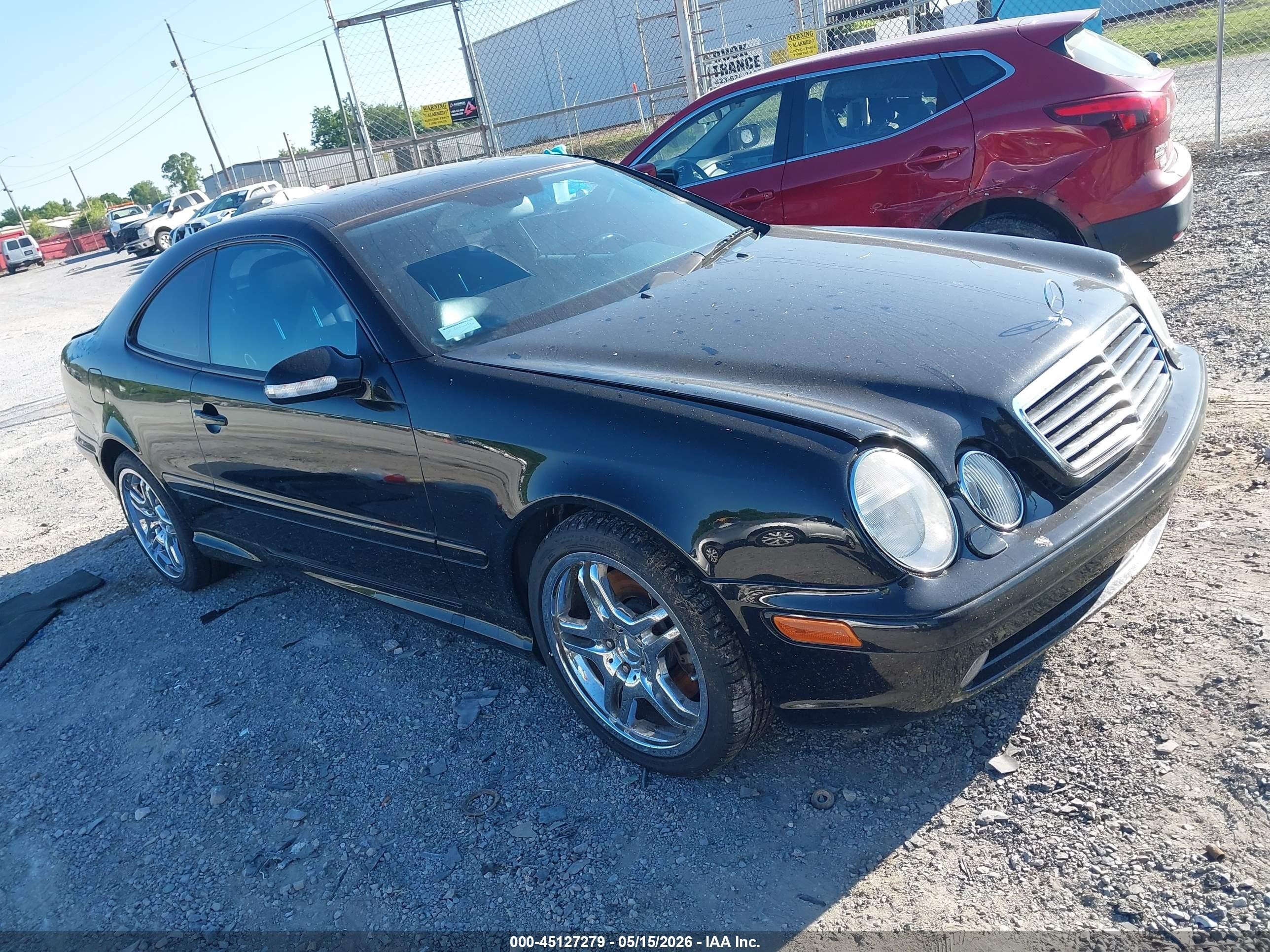 2001 Mercedes-benz Clk 55 Amg   Black vin: WDBLJ74G21F174949