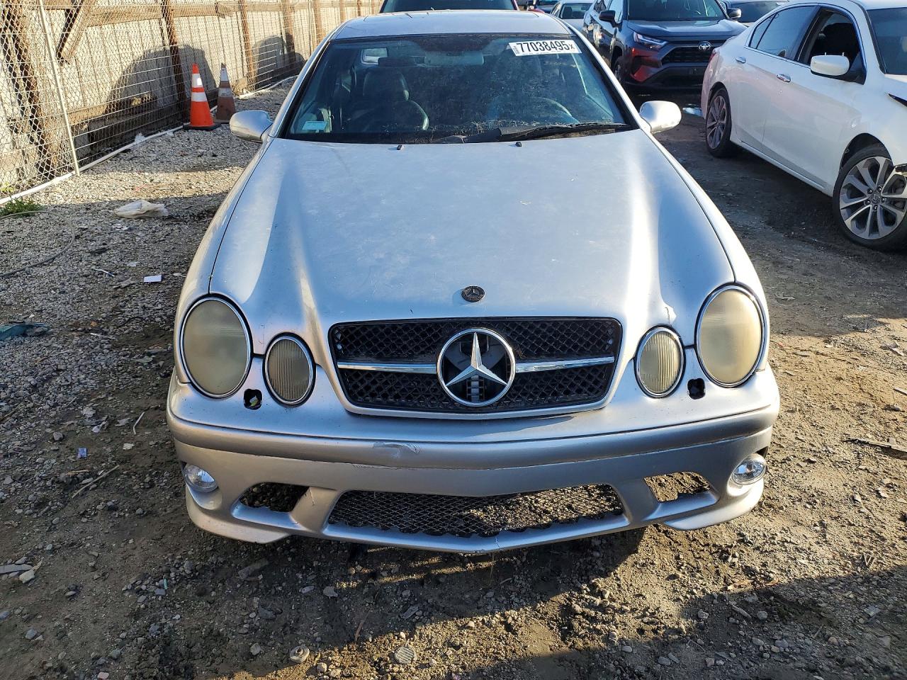 2002 Mercedes-benz Clk 55 Amg Серебряный vin: WDBLJ74G42F196419