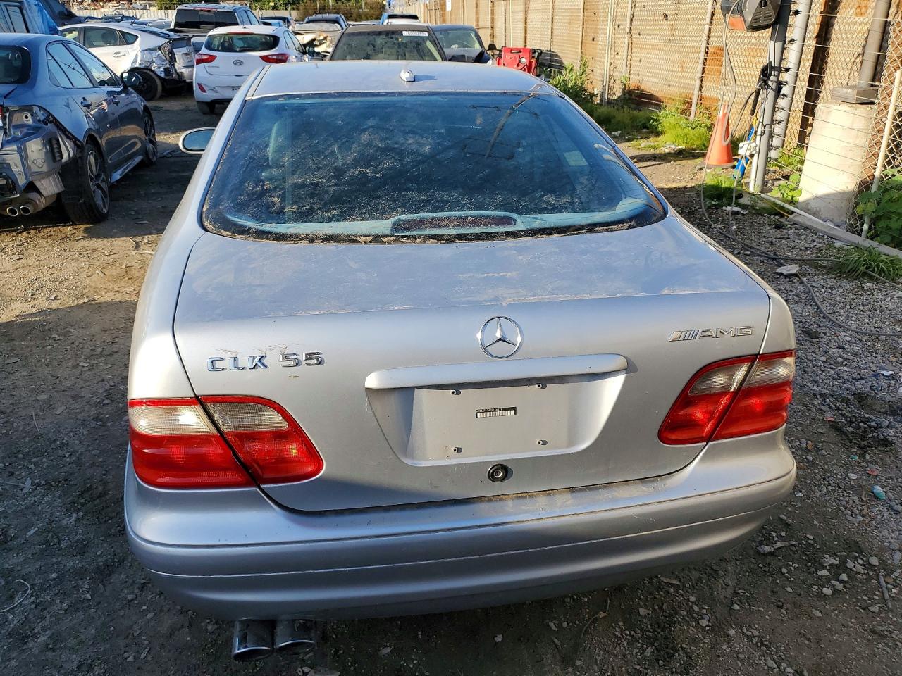 2002 Mercedes-benz Clk 55 Amg Серебряный vin: WDBLJ74G42F196419