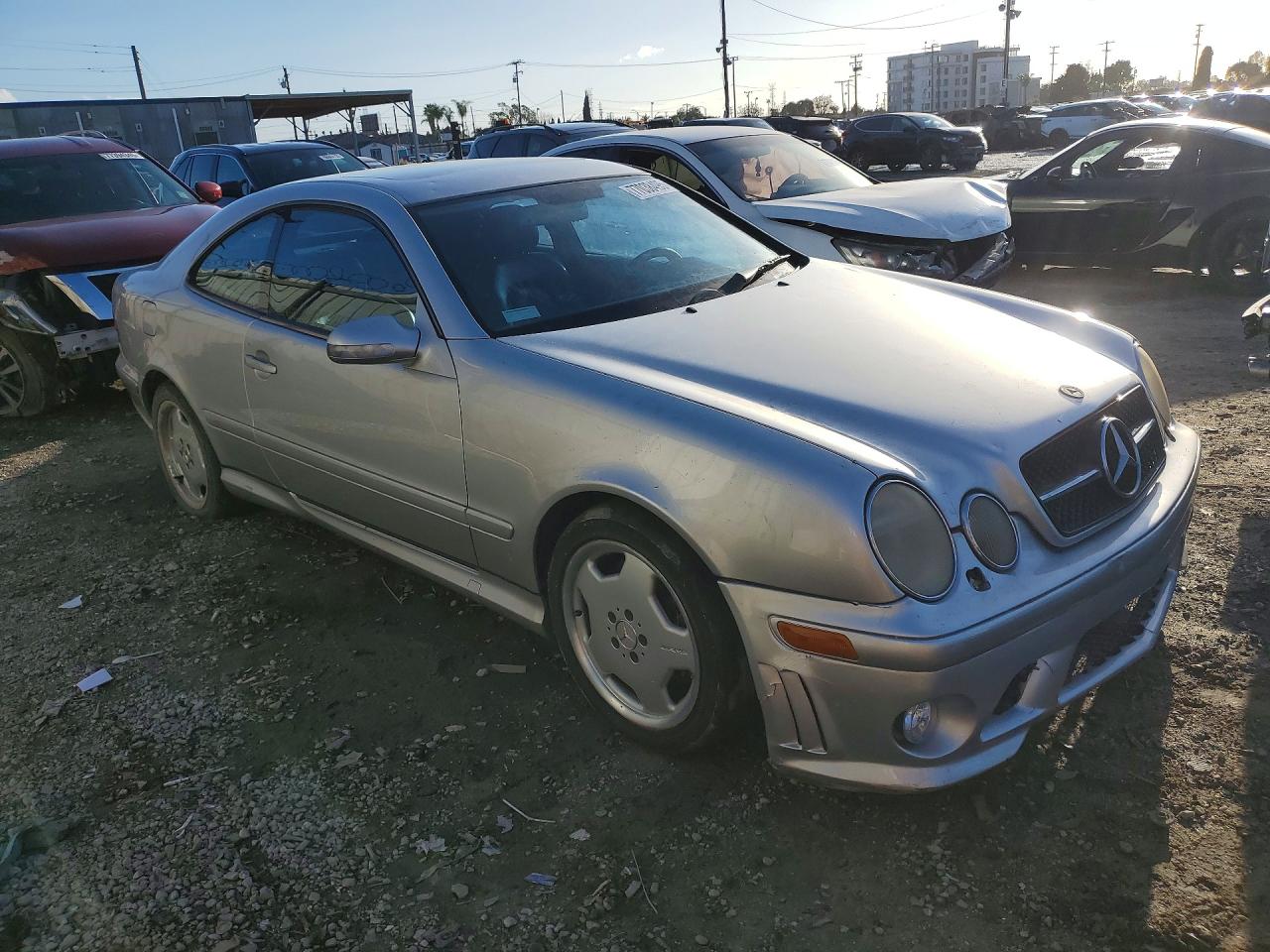 2002 Mercedes-benz Clk 55 Amg Серебряный vin: WDBLJ74G42F196419
