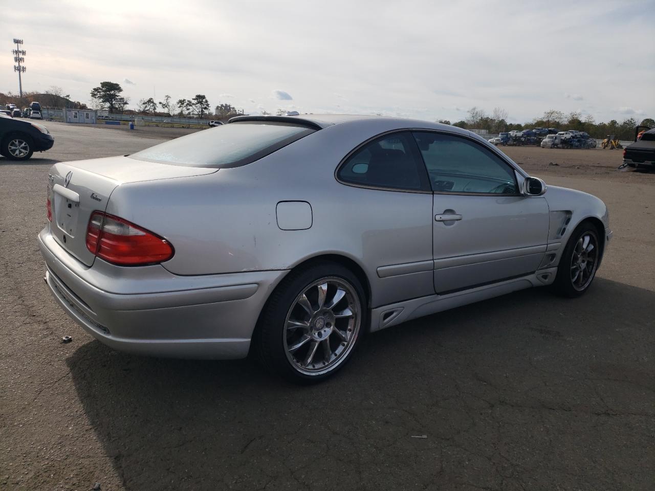 2002 Mercedes-benz Clk 55 Amg Silver vin: WDBLJ74G82T110241