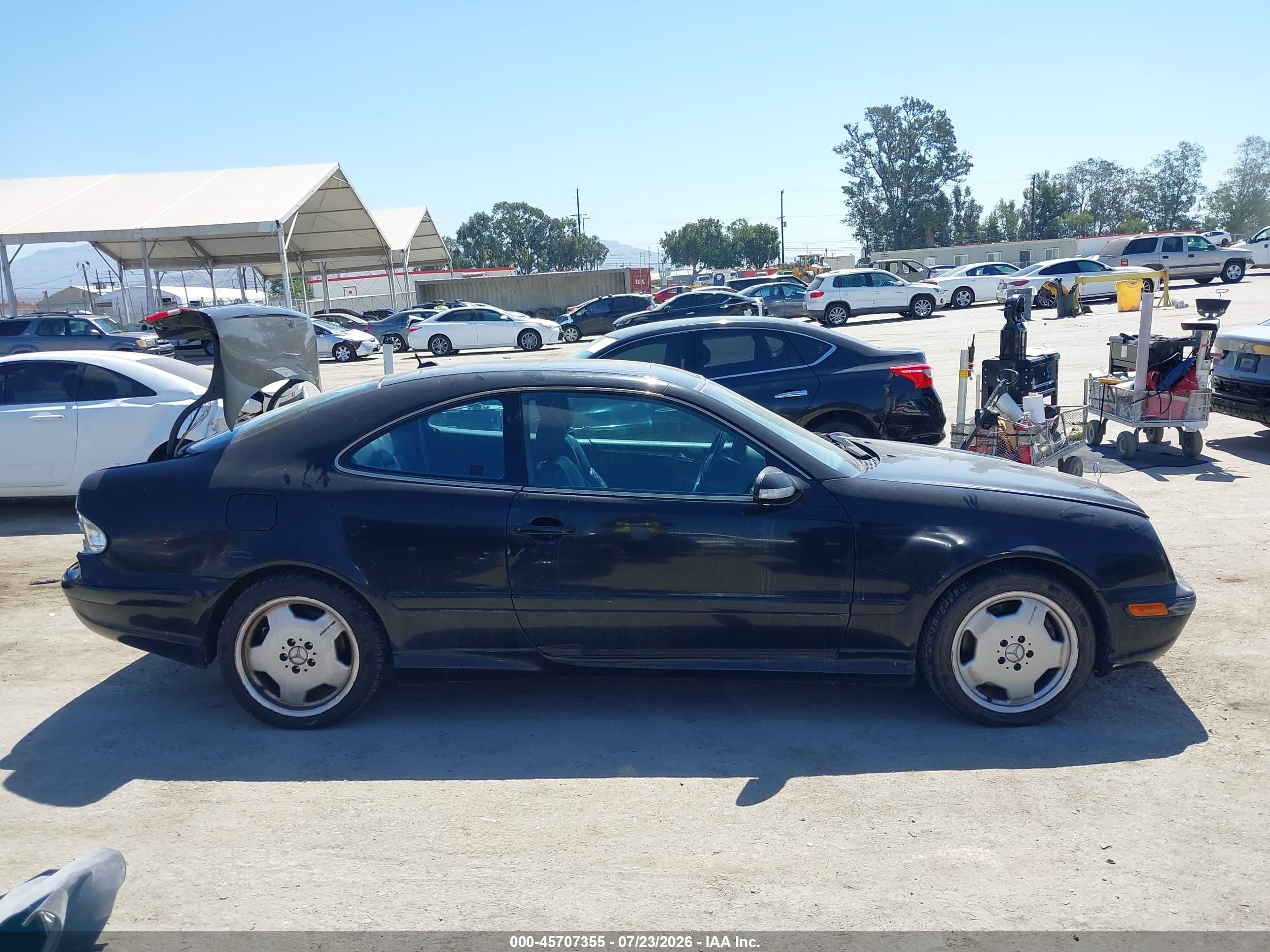 2001 Mercedes-benz Clk 55 Amg   Black vin: WDBLJ74GX1F184970