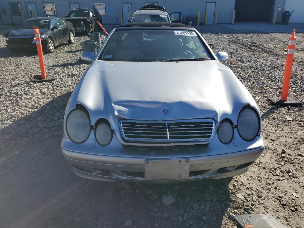 2002 Mercedes-benz Clk 320 Silver vin: WDBLK65G02T109638