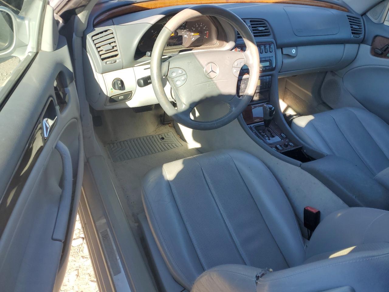 2002 Mercedes-benz Clk 320 Silver vin: WDBLK65G02T109638