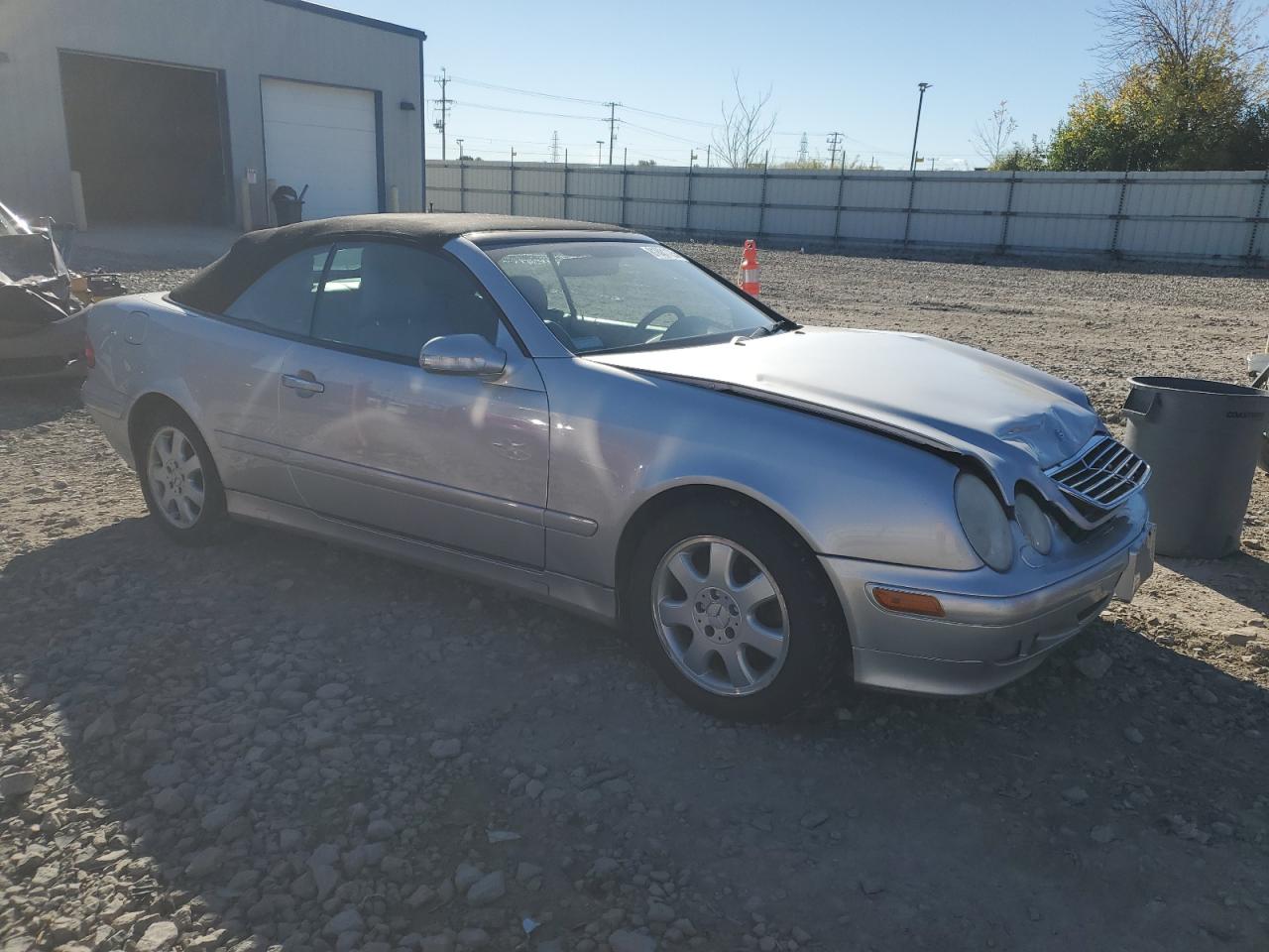 2002 Mercedes-benz Clk 320 Silver vin: WDBLK65G02T109638