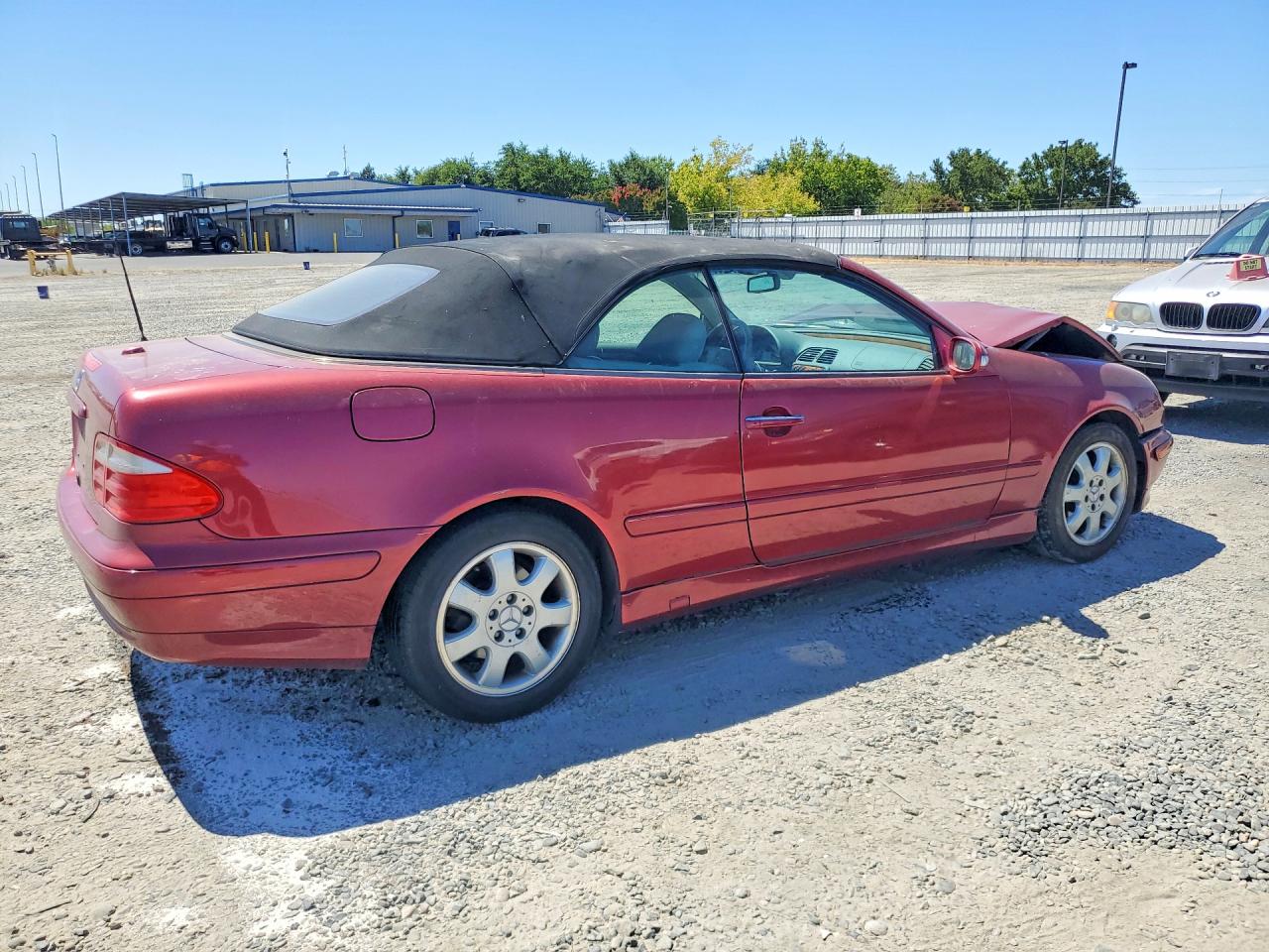 2002 Mercedes-benz Clk 320 Red vin: WDBLK65G02T114676