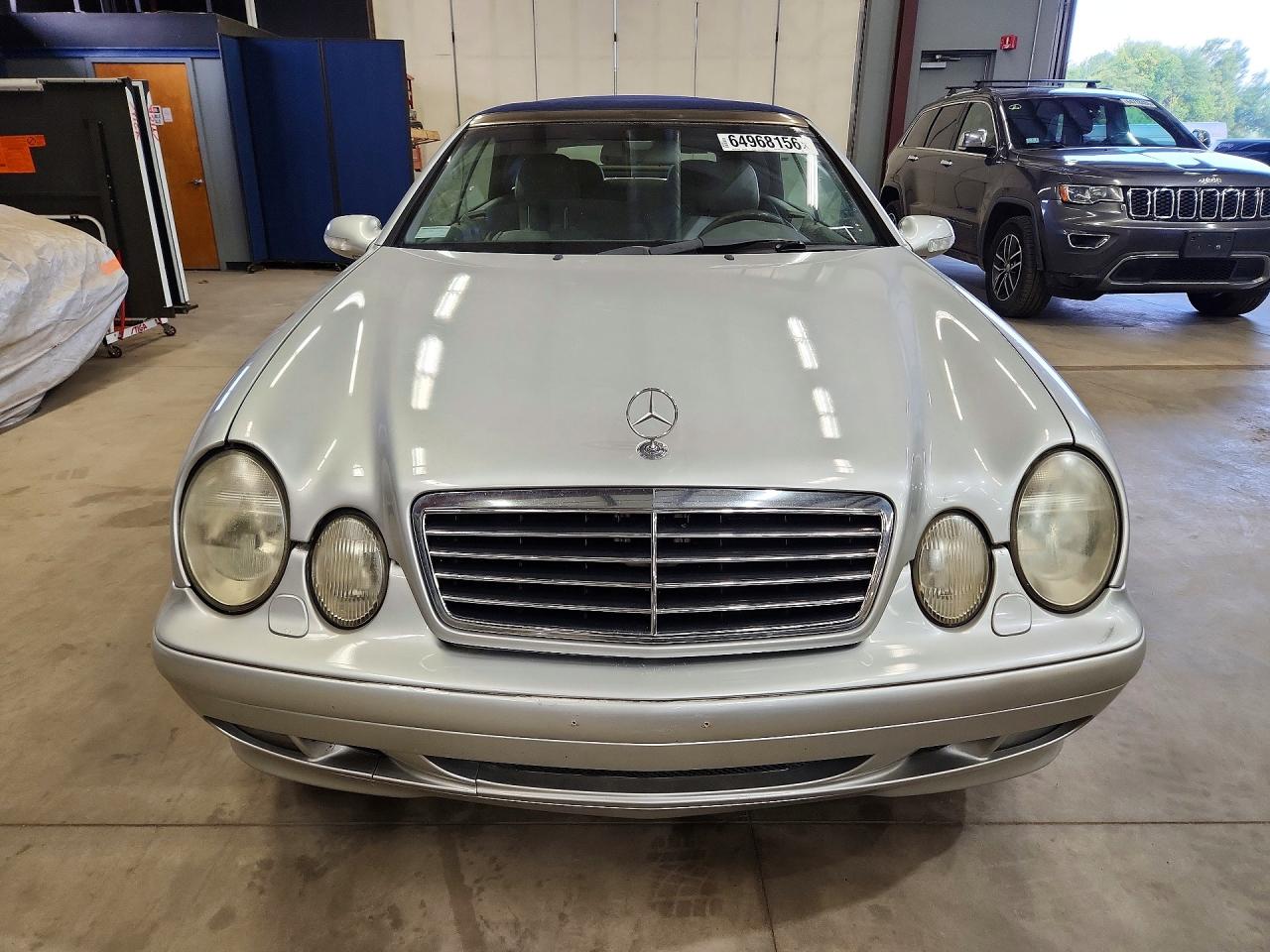 2002 Mercedes-benz Clk 320 Silver vin: WDBLK65G02T119831
