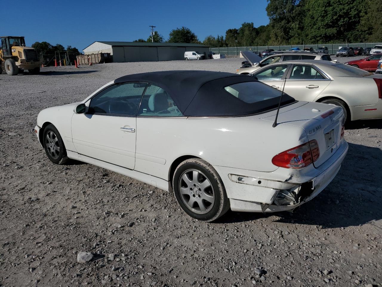 2003 Mercedes-benz Clk 320 White vin: WDBLK65G03T140017