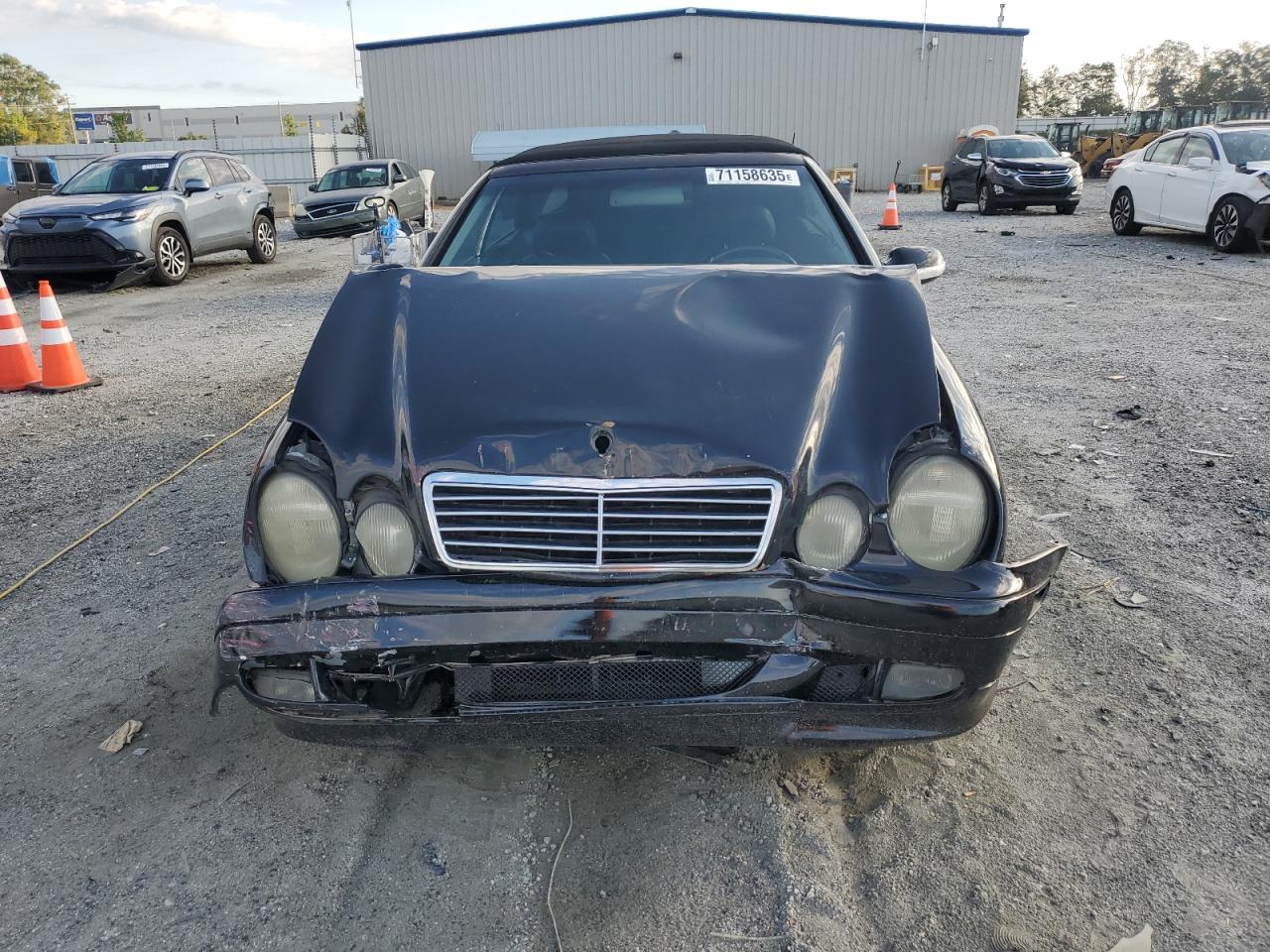 2003 Mercedes-benz Clk 320 Black vin: WDBLK65G03T143547