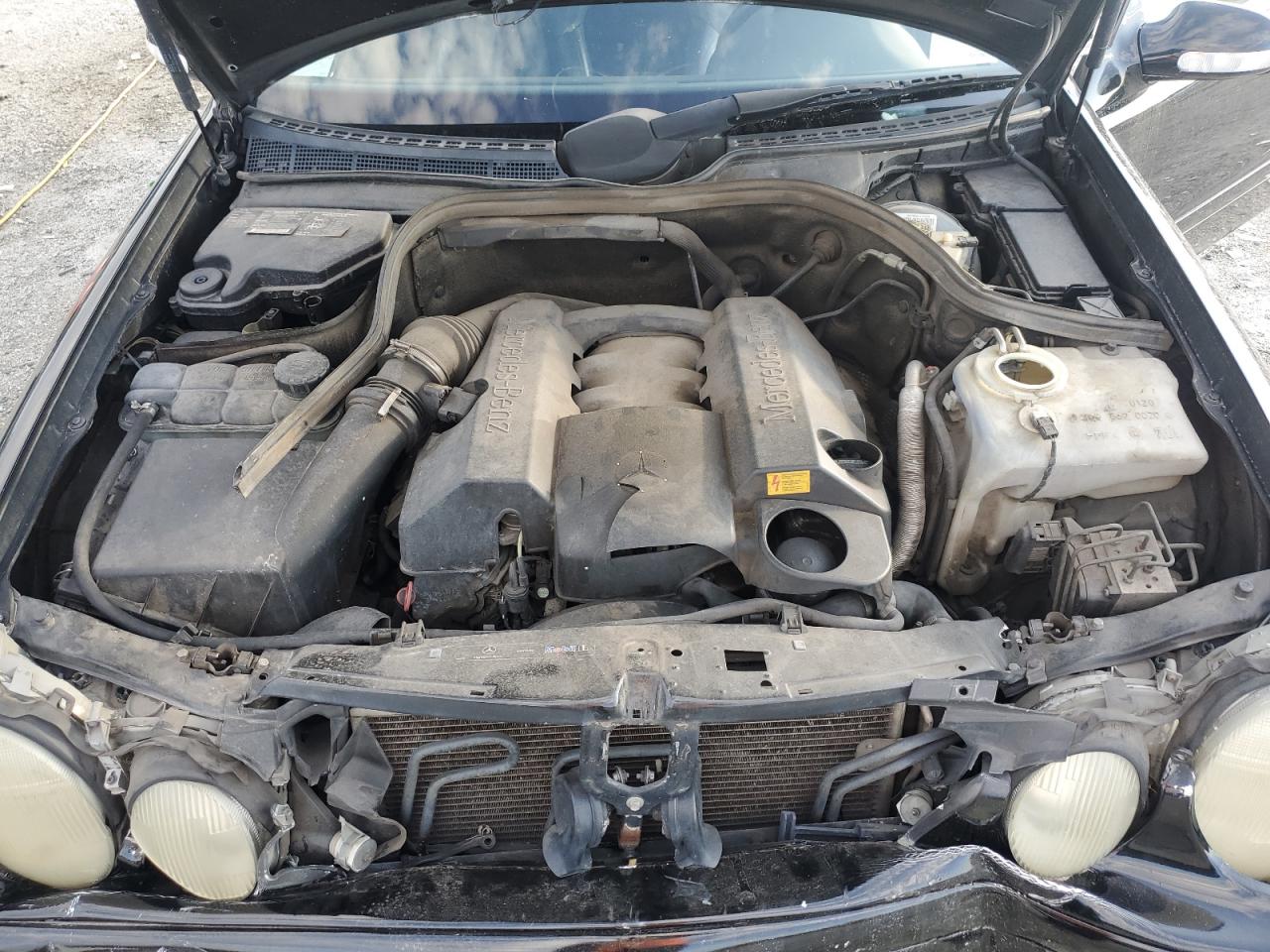 2003 Mercedes-benz Clk 320 Black vin: WDBLK65G03T143547