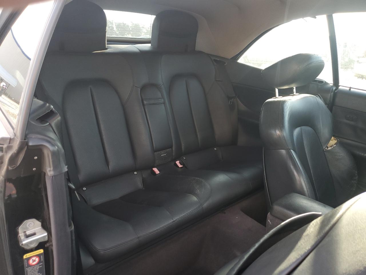 2003 Mercedes-benz Clk 320 Black vin: WDBLK65G03T143547