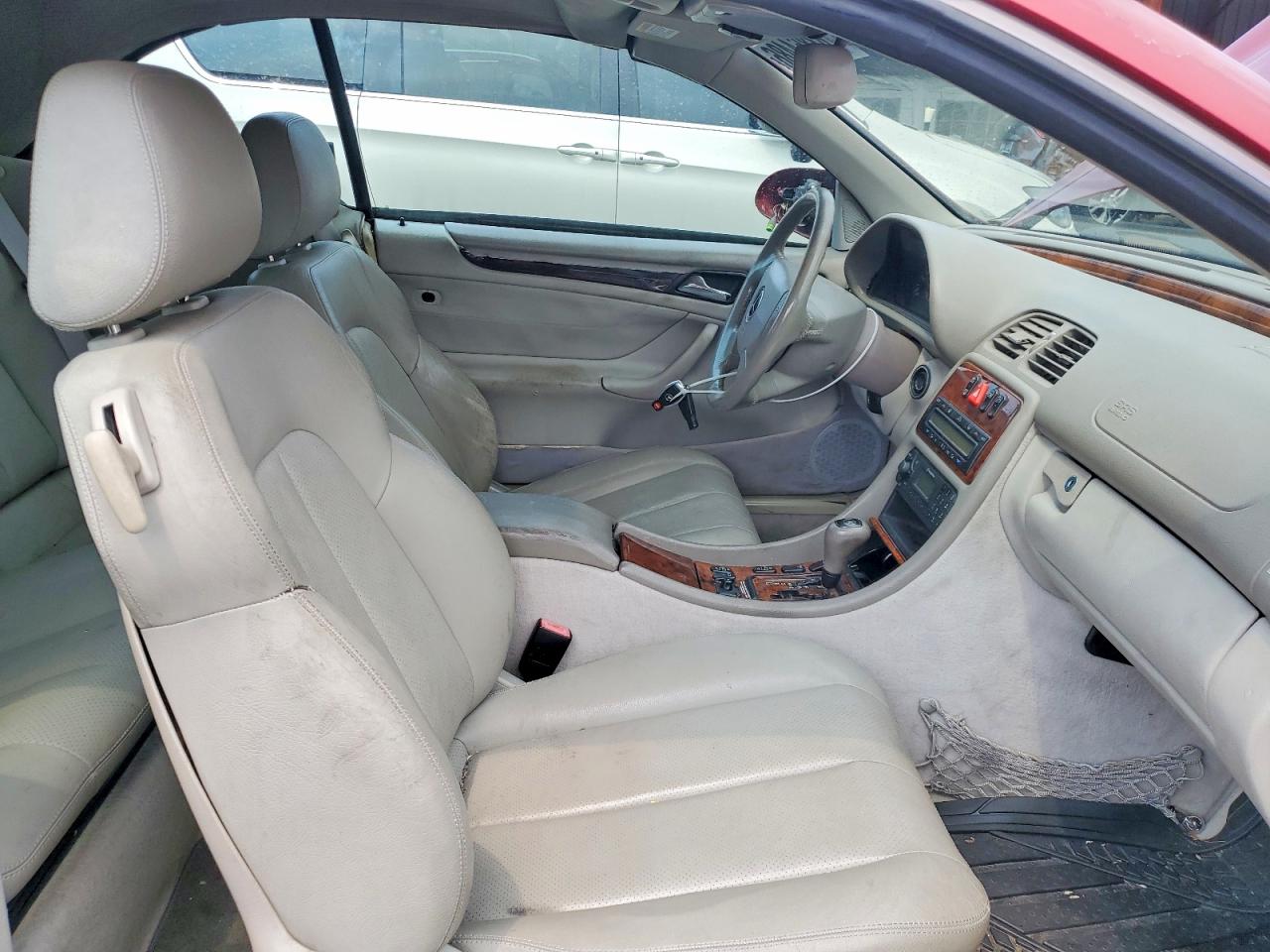 1999 Mercedes-benz Clk 320 Burgundy vin: WDBLK65G0XT003133
