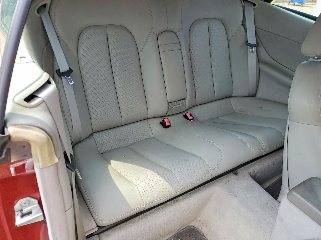 1999 Mercedes-benz Clk 320 Burgundy vin: WDBLK65G0XT003133