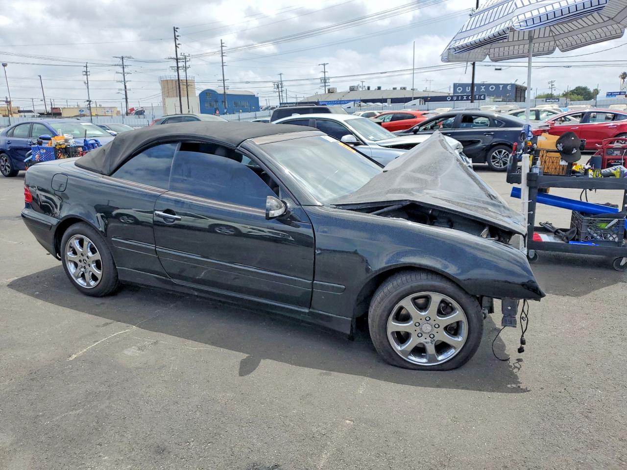 2002 Mercedes-benz Clk 320 Черный vin: WDBLK65G12T123029