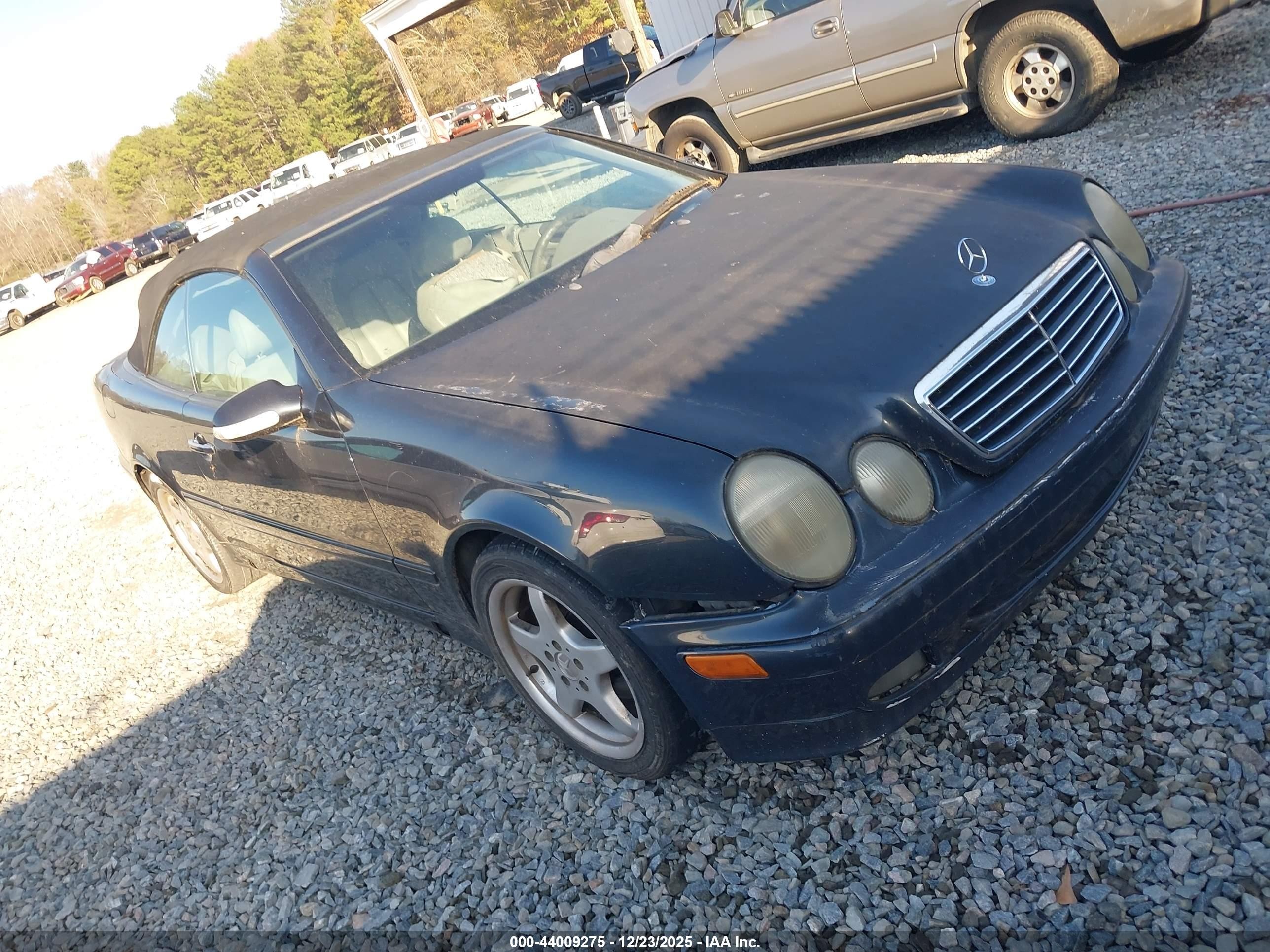 2000 Mercedes-benz Clk 320   Черный vin: WDBLK65G1YT047045