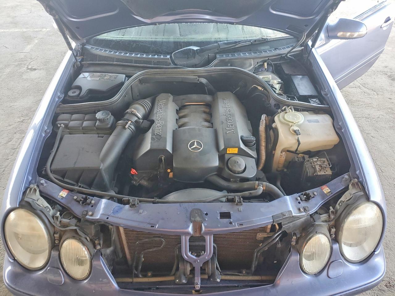 2002 Mercedes-benz Clk 320 Blue vin: WDBLK65G22T109267