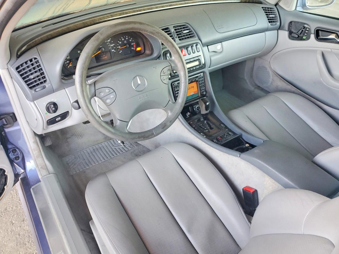 2002 Mercedes-benz Clk 320 Blue vin: WDBLK65G22T109267
