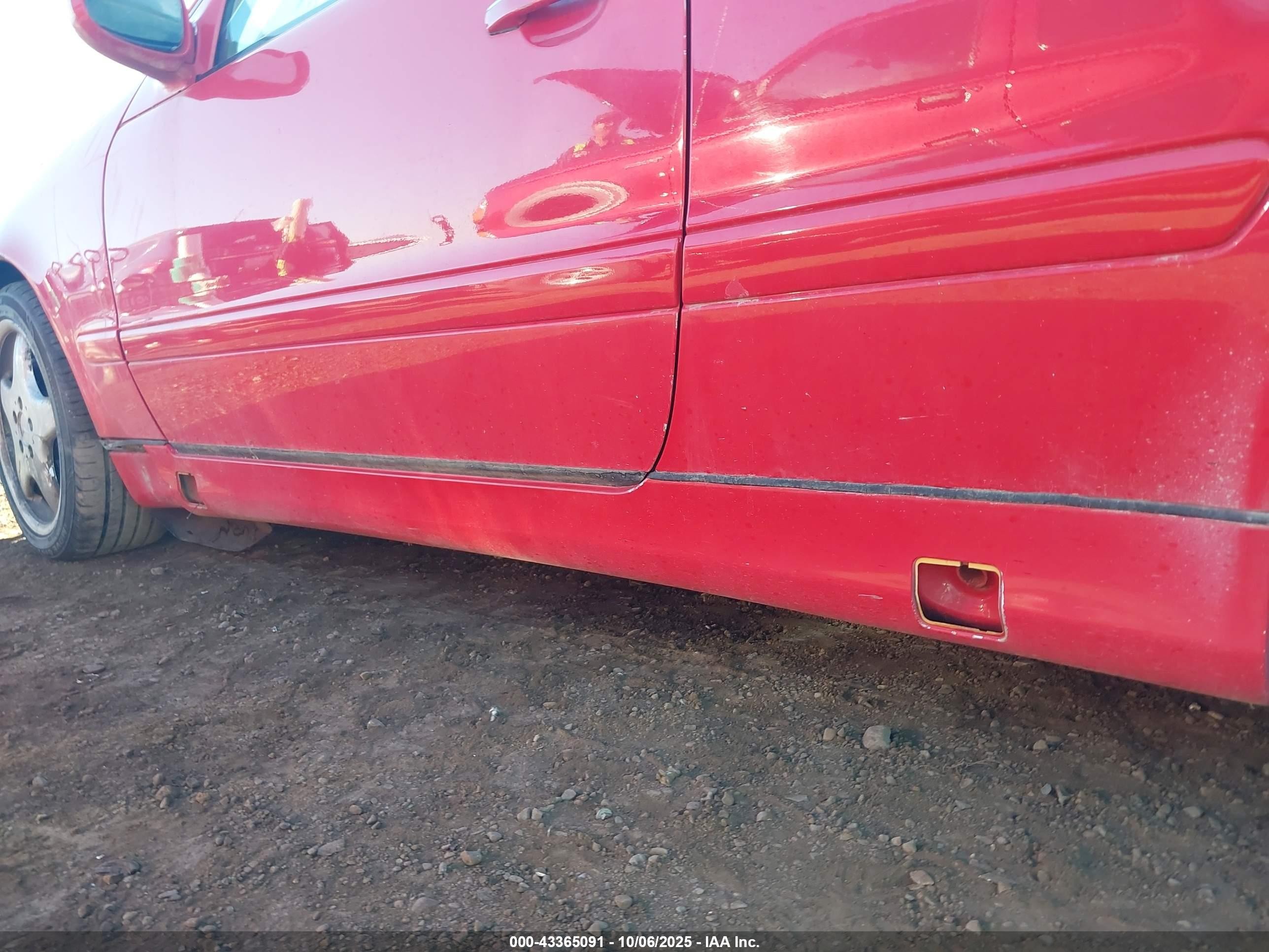 2002 Mercedes-benz Clk 320   Red vin: WDBLK65G22T120317