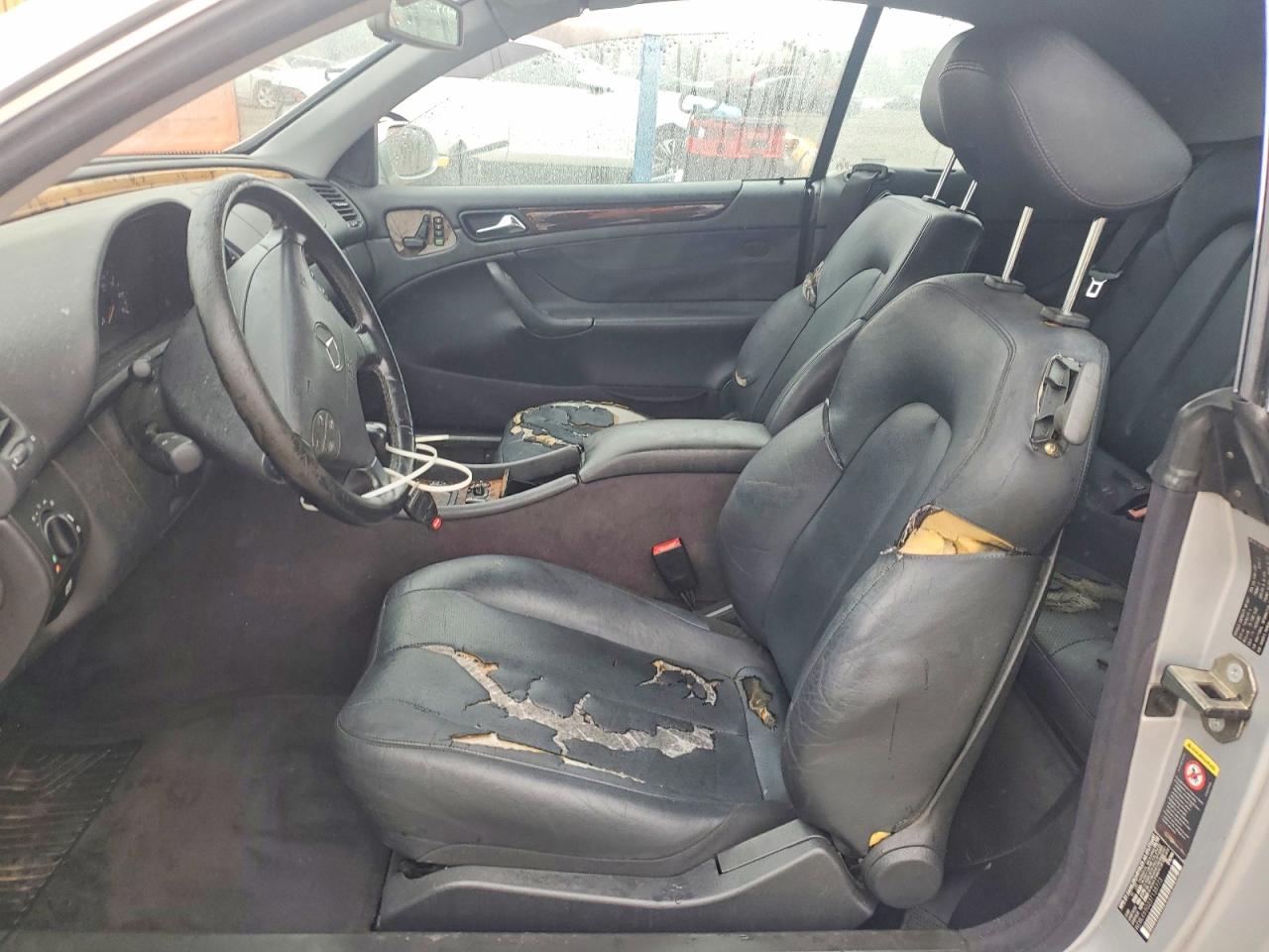2003 Mercedes-benz Clk 320 Silver vin: WDBLK65G23T135773