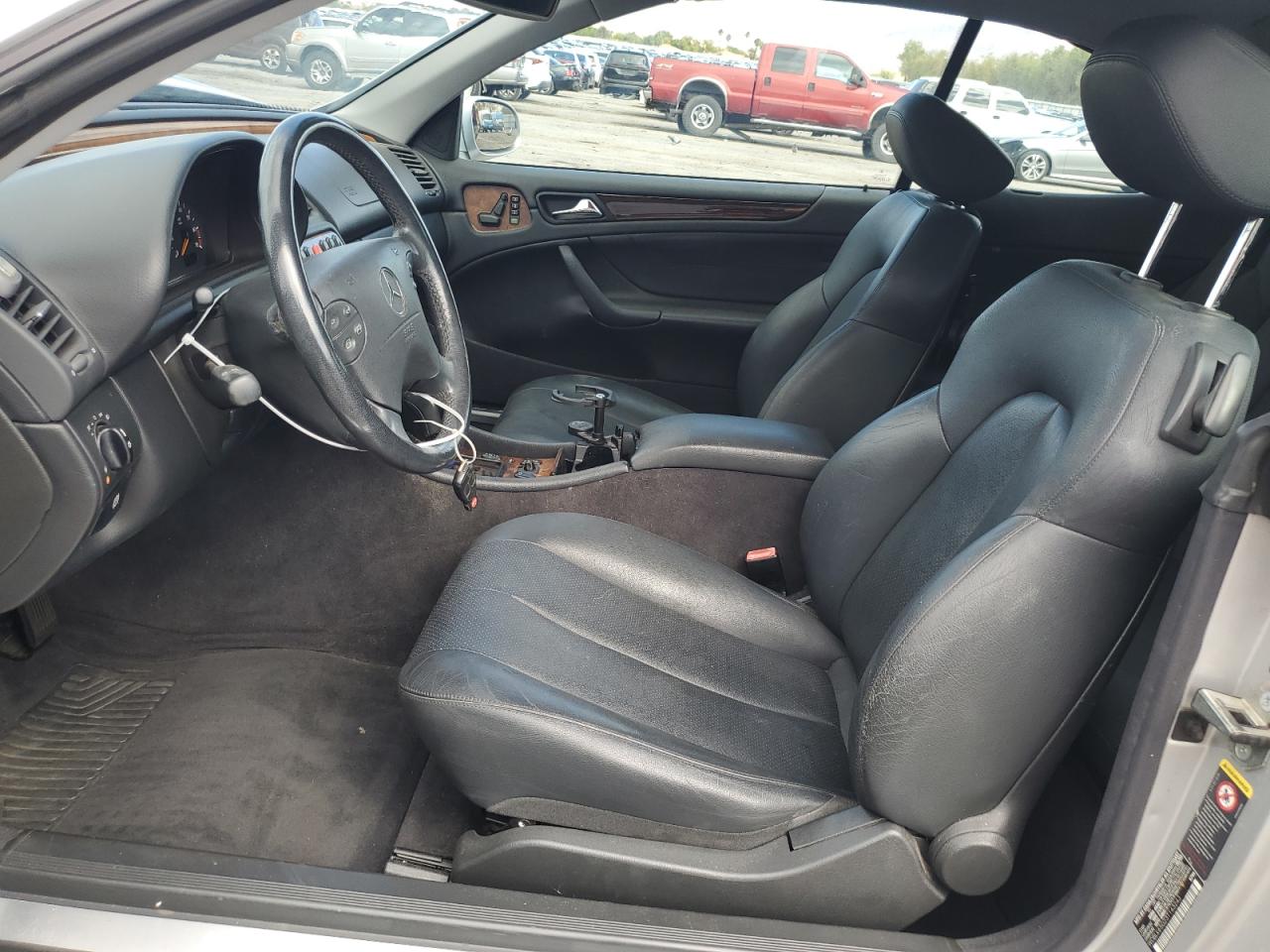 2003 Mercedes-benz Clk 320 Silver vin: WDBLK65G23T143243