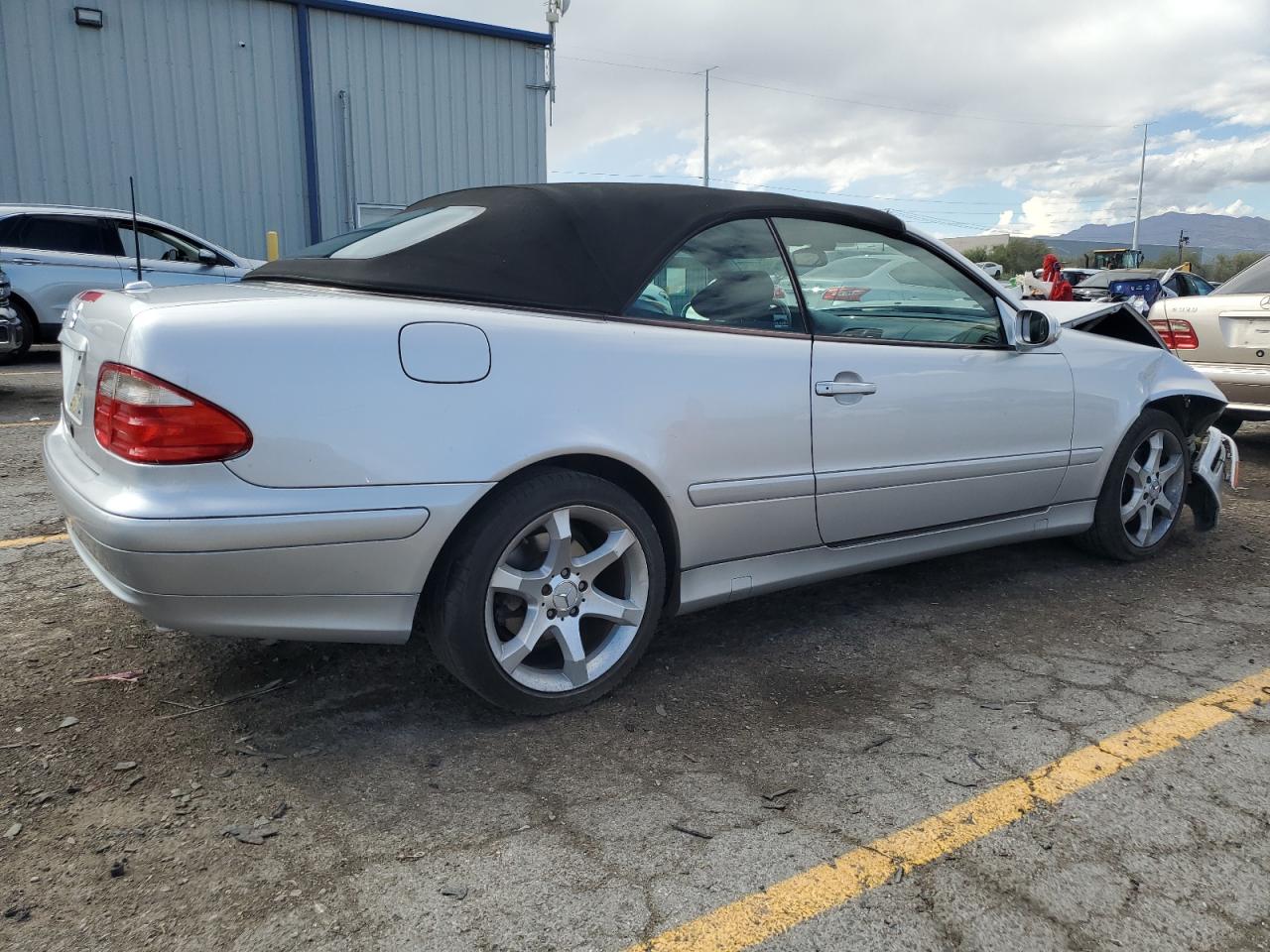 2003 Mercedes-benz Clk 320 Silver vin: WDBLK65G23T143243