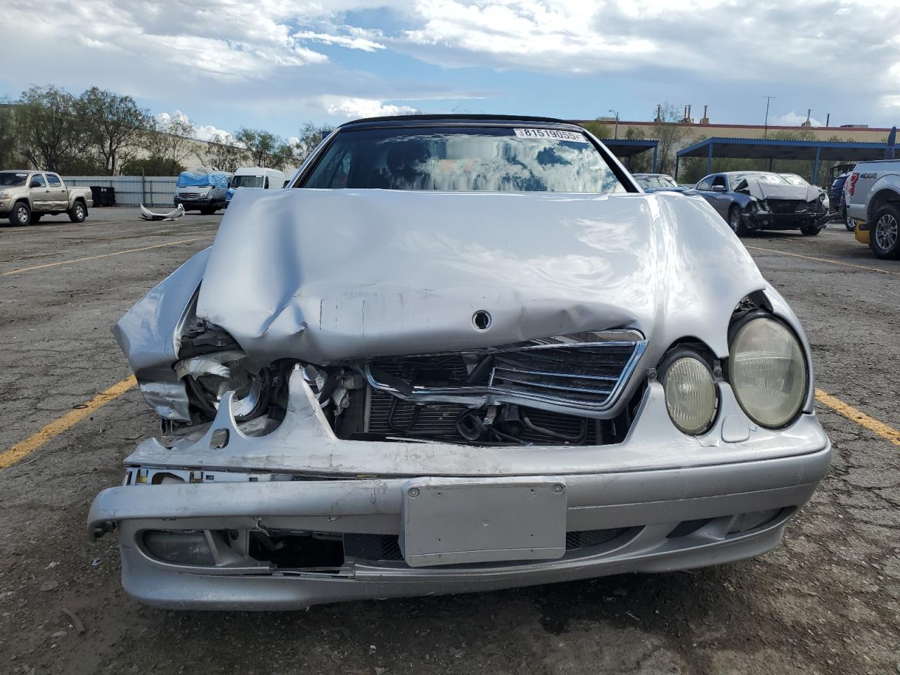 2003 Mercedes-benz Clk 320 Silver vin: WDBLK65G23T143243