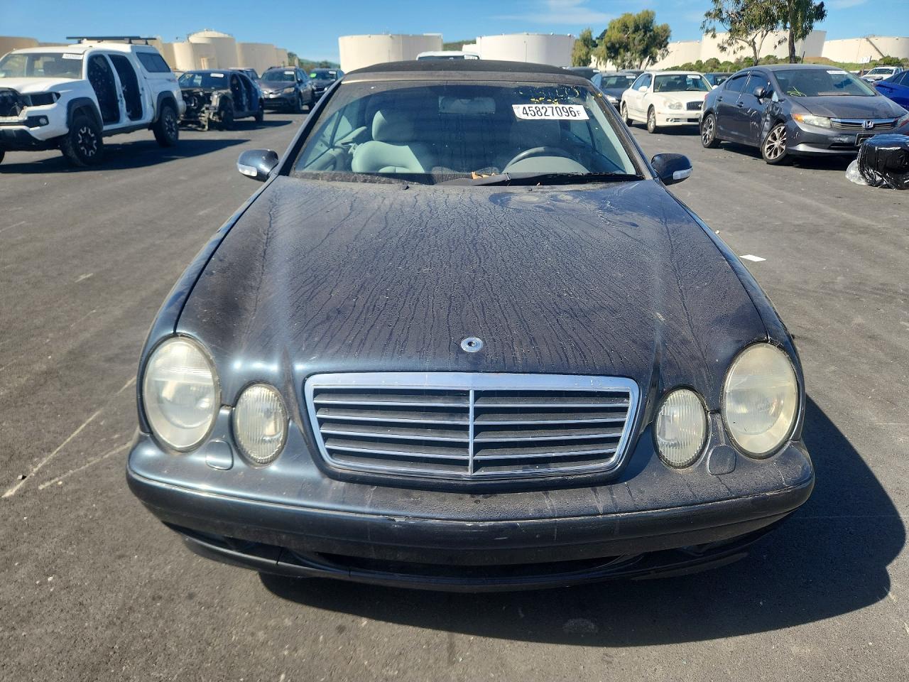 2003 Mercedes-benz Clk 320 Gray vin: WDBLK65G23T143680
