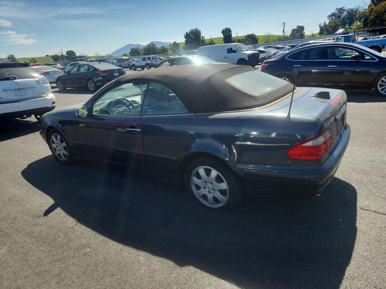 2003 Mercedes-benz Clk 320 Gray vin: WDBLK65G23T143680