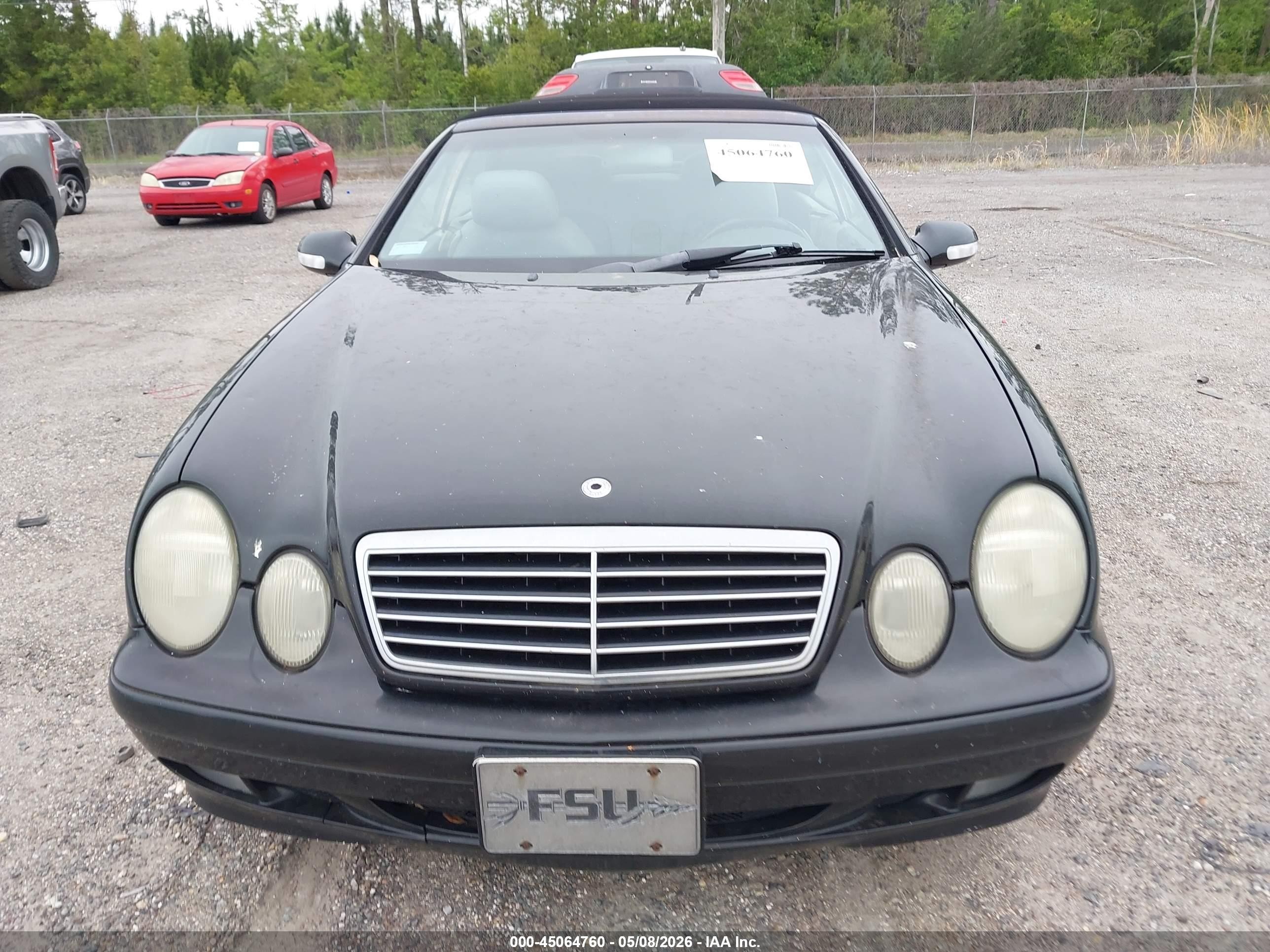2000 Mercedes-benz Clk 320   Black vin: WDBLK65G2YT046244