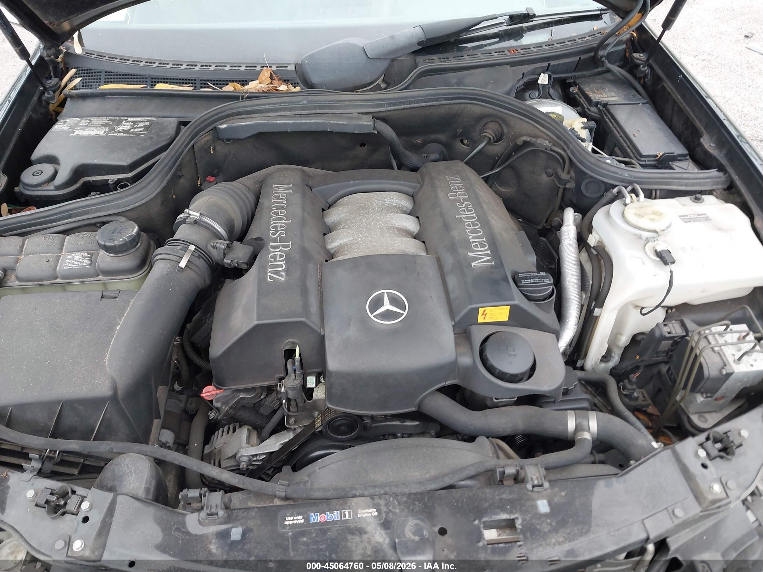 2000 Mercedes-benz Clk 320   Black vin: WDBLK65G2YT046244