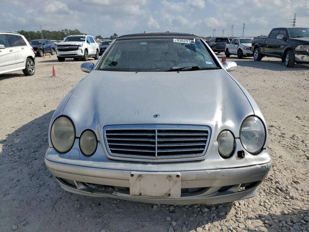 2002 Mercedes-benz Clk 320 Silver vin: WDBLK65G32T118060