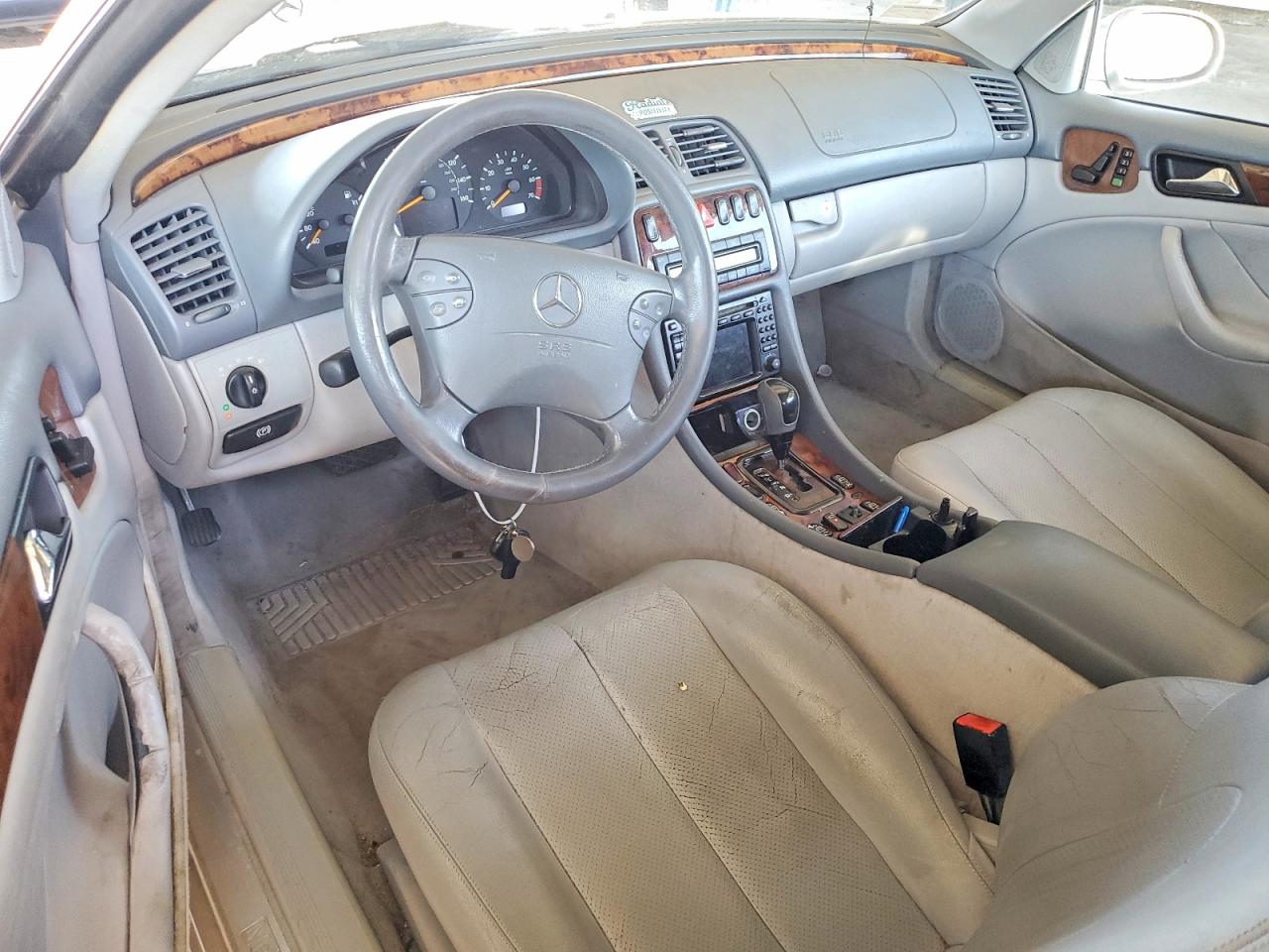 2003 Mercedes-benz Clk 320 Серебряный vin: WDBLK65G33T136608