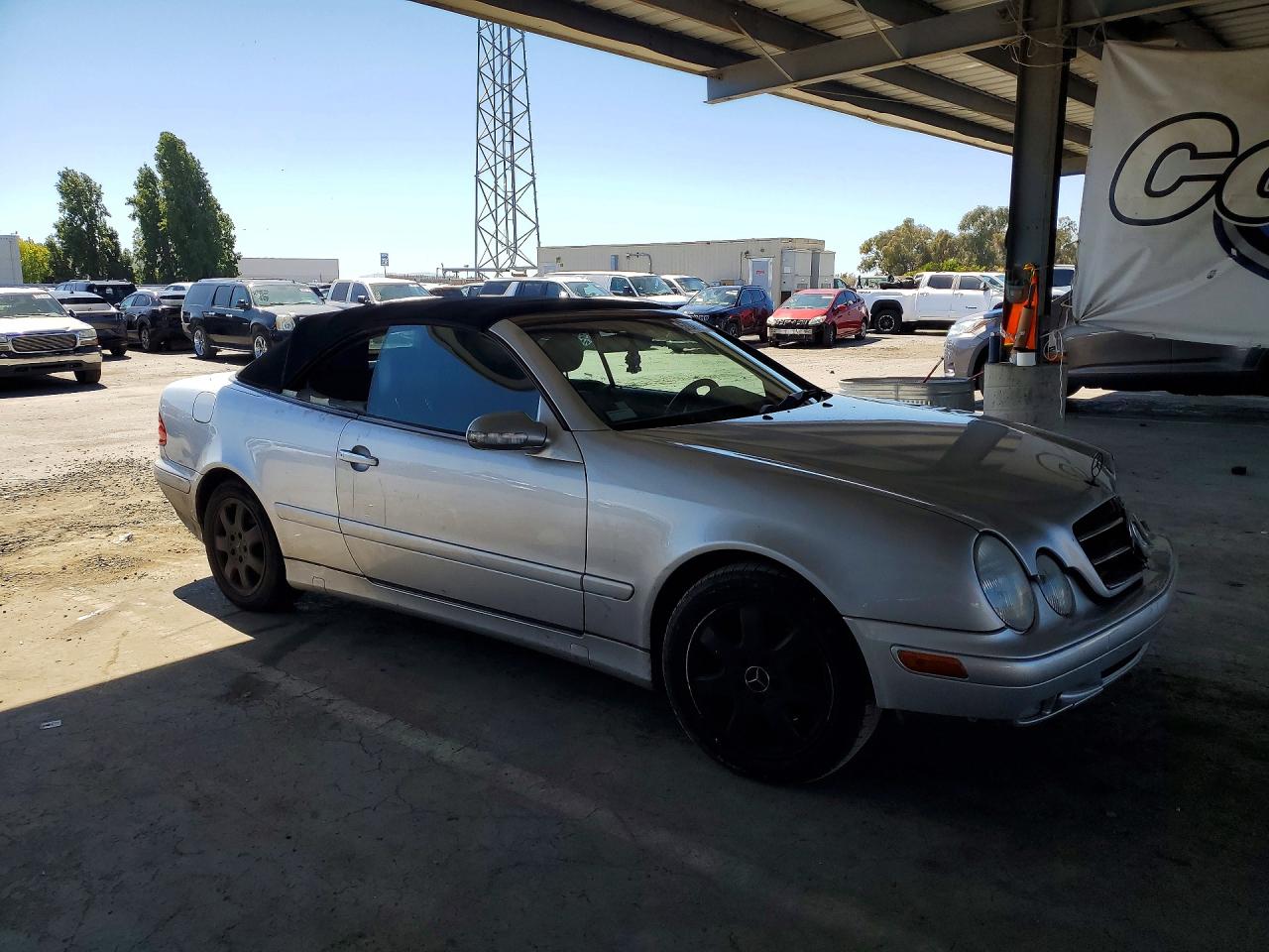2003 Mercedes-benz Clk 320 Серебряный vin: WDBLK65G33T136608
