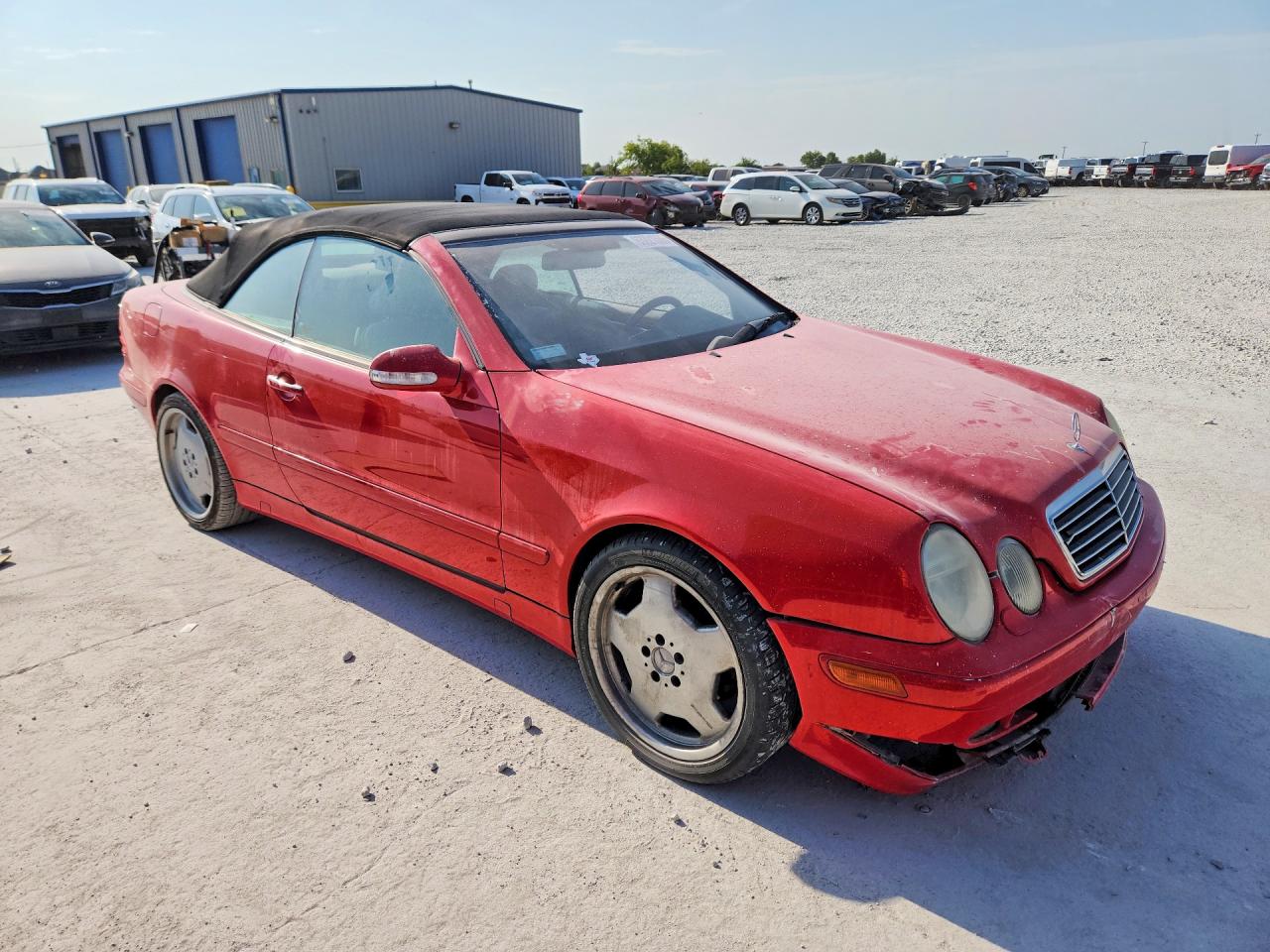 2000 Mercedes-benz Clk 320 Красный vin: WDBLK65G3YT039271