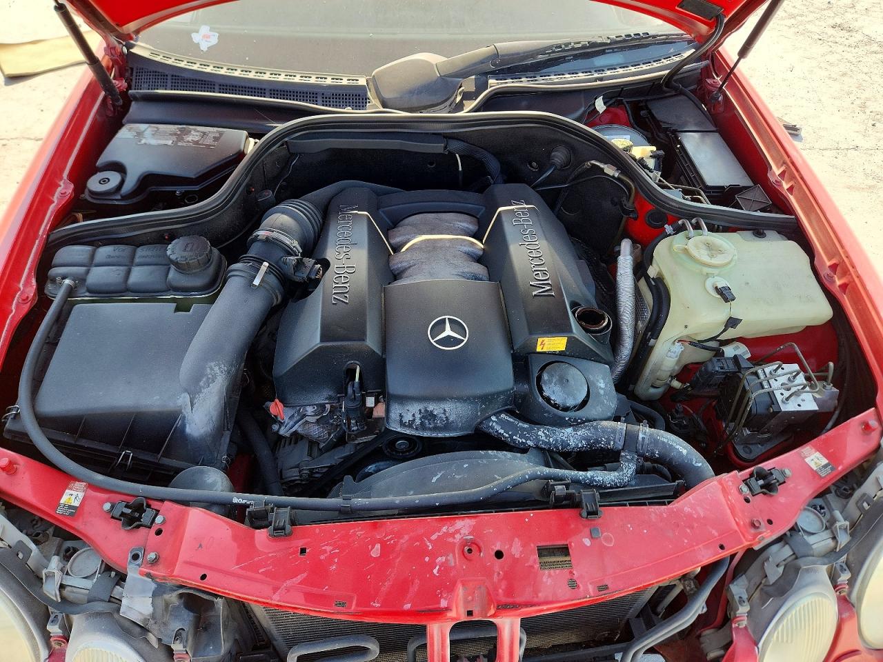 2000 Mercedes-benz Clk 320 Красный vin: WDBLK65G3YT039271